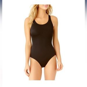 Catalina Women's Ribbed One Piece Swimsuit